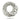 Paperclip-Silver Maria Nicola