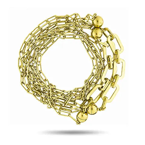 Paperclip Yellow Gold