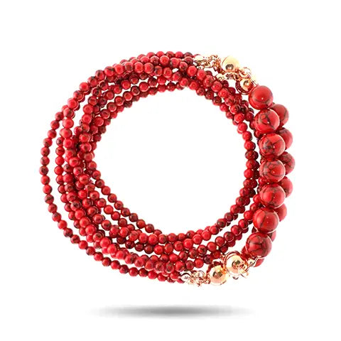 Red-Howlite Maria Nicola
