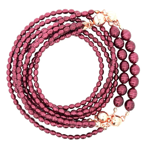 Shell Pearl - BURGUNDY