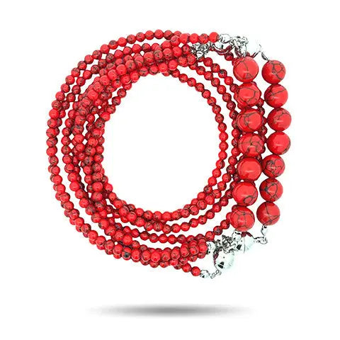 Red Howlite