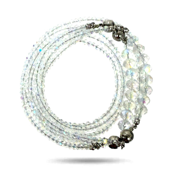 AB Crystal 10 Way Necklace