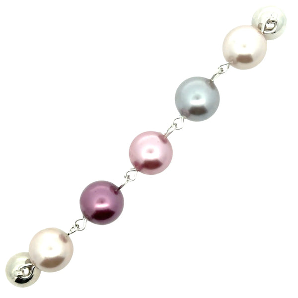 Feature Connector - Metallic Mauve Link Connector Maria Nicola