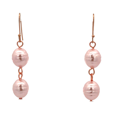 Earrings - Shell Pearl - PINK