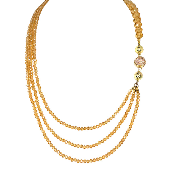 Pendant -  Birthstone Pavé -  NOVEMBER (PRE-SALE ONLY for end of Nov. fulfillment)