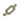 Shimmer Paperclip Pendant - Yellow Gold Pendant