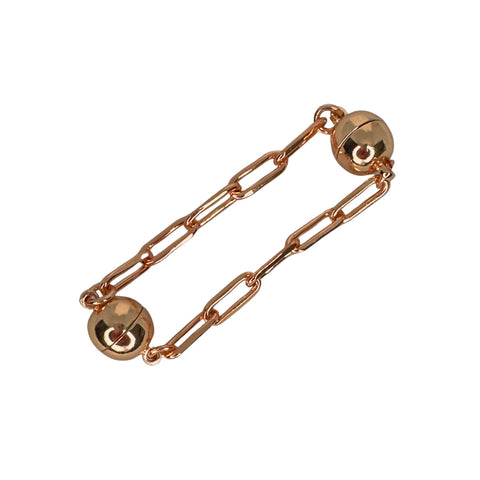 Mini Connectors - Paperclip - Rose Gold