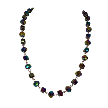 LONGER Link Necklace - Harlequin Crystal