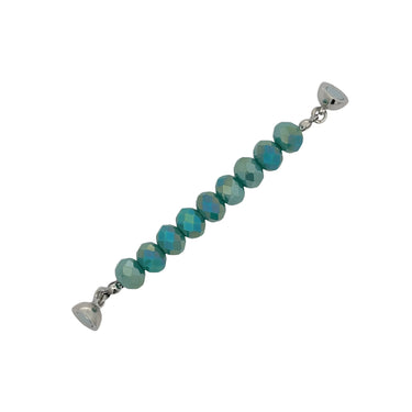 Connector - Turquoise Crystal Seriously Romantic