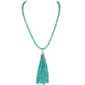 Tassel - Turquoise Crystal Seriously Romantic
