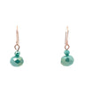 Short Earrings - Turquoise Crystal Maria Nicola