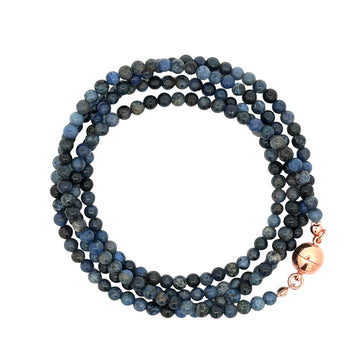 Long Strand Necklace - Sodalite