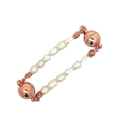 Mini Connectors - Cream Pearl
