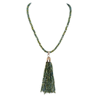 Tassel - Sea Green Crystal Seriously Romantic