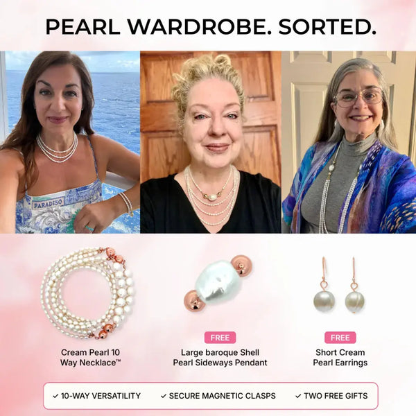 Cream Freshwater Pearl STARTER OFFER Maria Nicola