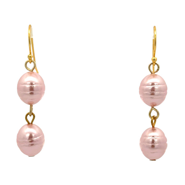 Earrings - Shell Pearl - PINK Maria Nicola