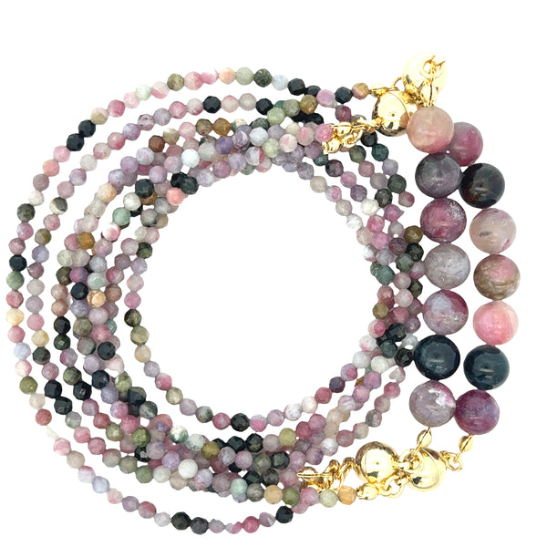 10 Way Necklace -  LIMITED EDITION - TOURMALINE