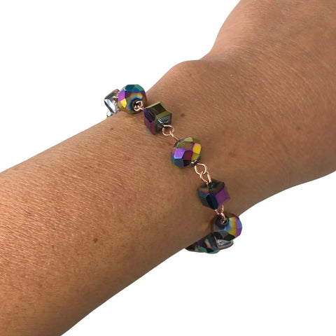 LONGER Bracelet Link - Harlequin Crystal