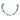 Link Necklace - Ocean Blue (Apatite/Turquoise/Teal) Seriously Romantic