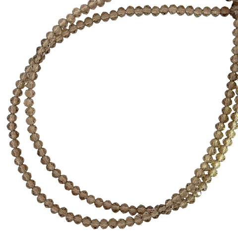 Medium Strand Necklace - Smokey Quartz Crystal