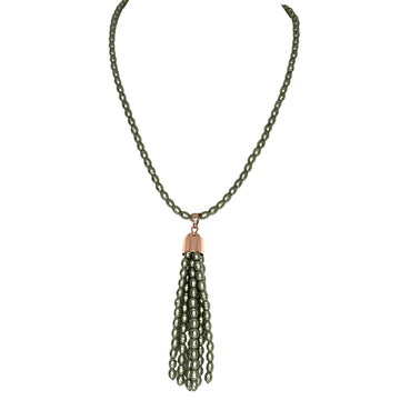 Tassel -  Shell Pearl - OLIVE