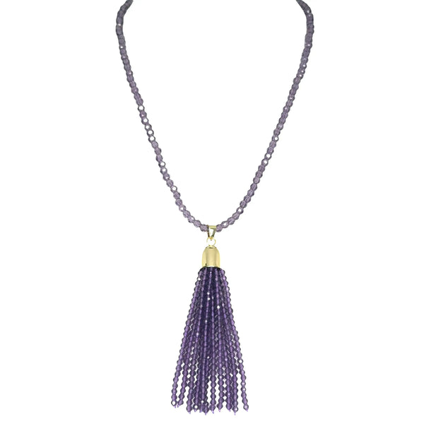 Tassel - GRAPE Crystal Seriously Romantic