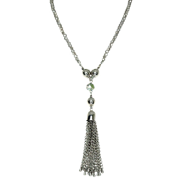 Trinity Ring with Luxe Prism - PEACOCK