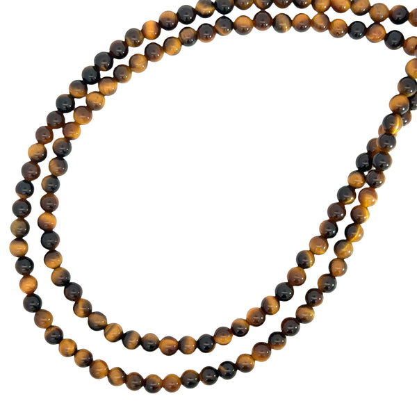 Medium Strand Necklace - Tiger Eye