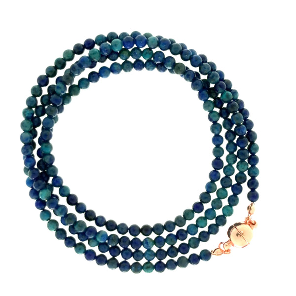 Long Strand Necklace - AZURITE Maria Nicola