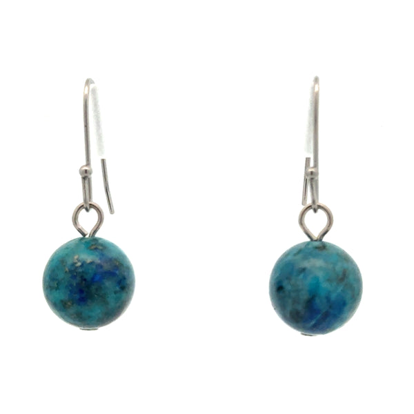 Short Earrings - AZURITE