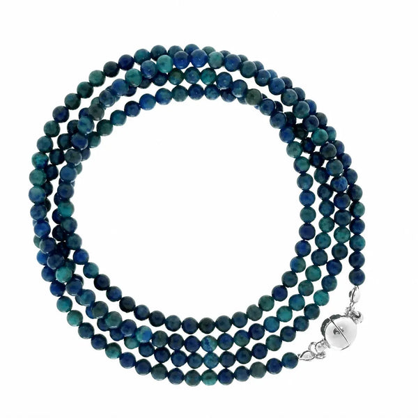 Long Strand Necklace - AZURITE Maria Nicola