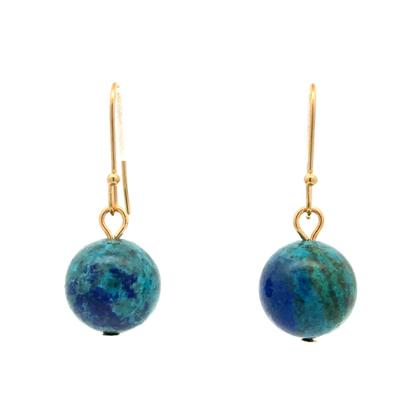 Short Earrings - AZURITE