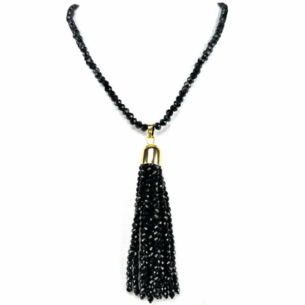 Tassel - Black Crystal Seriously Romantic