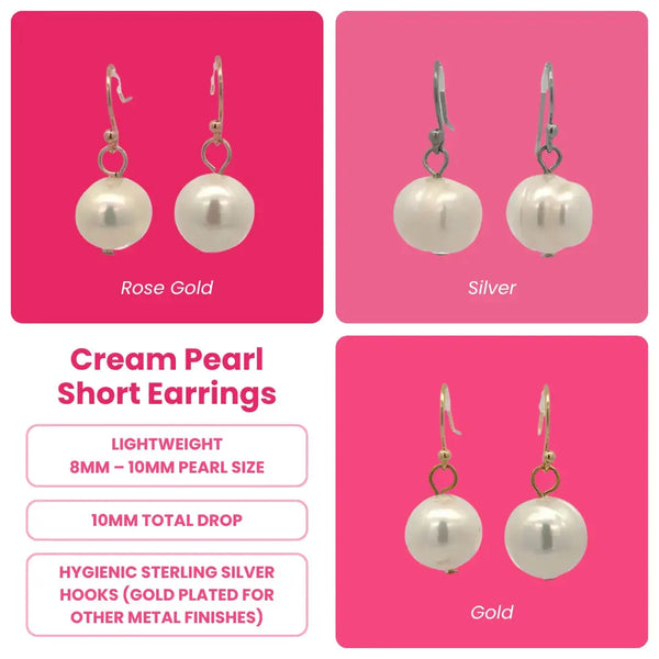 Cream Freshwater Pearl STARTER OFFER Maria Nicola