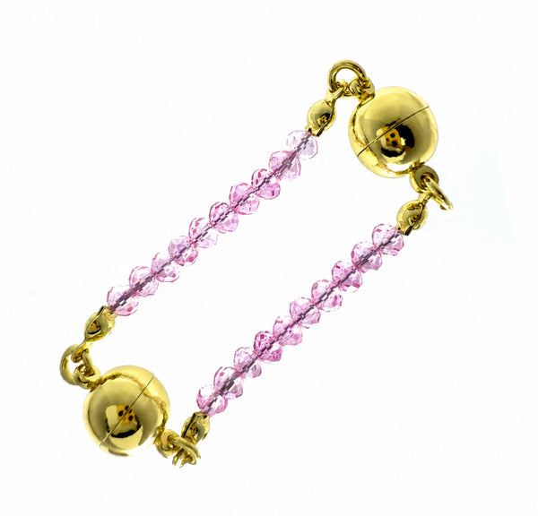 Mini Connectors - Candy Pink Crystal