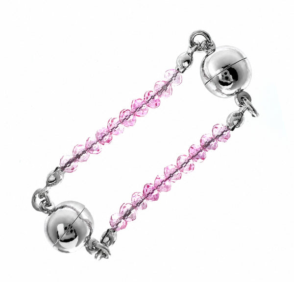 Mini Connectors - Candy Pink Crystal