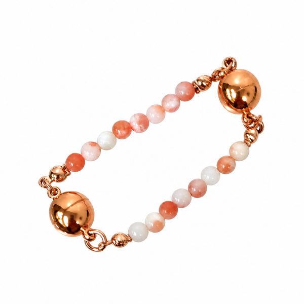 Mini Connectors - Pink Agate Seriously Romantic