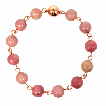 Longer Link Bracelet - Rhodochrosite Maria Nicola