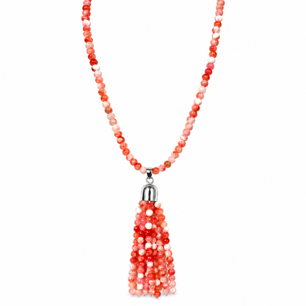 Tassel - Pink Agate Seriously Romantic