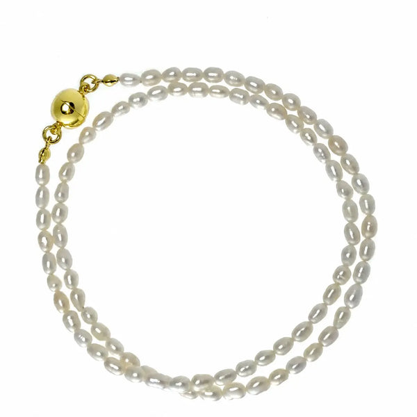 Medium Strand Necklace - Cream Pearl Seriously Romantic
