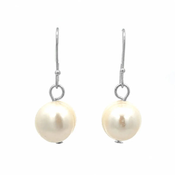 Short Earrings - Cream Pearl Maria Nicola