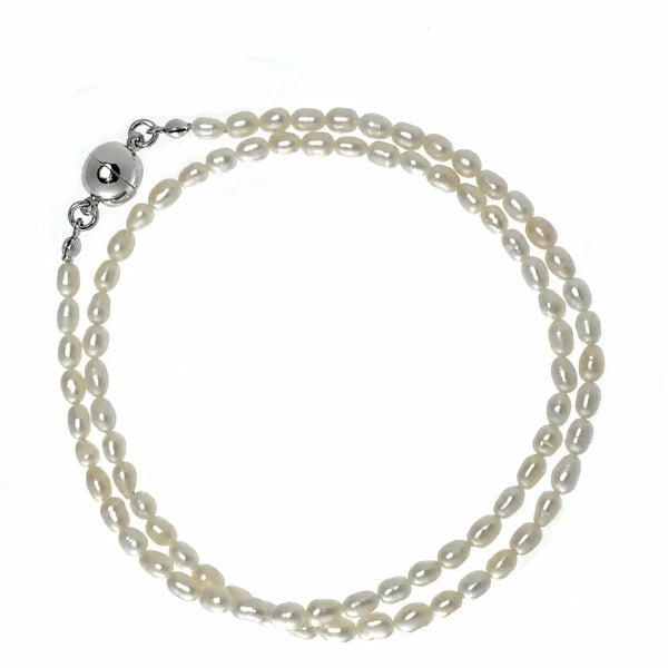 Medium Strand Necklace - Cream Pearl Seriously Romantic