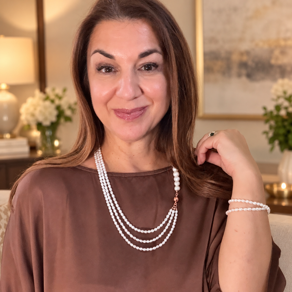 10 Way Necklace - Cream Pearl Seriously Romantic