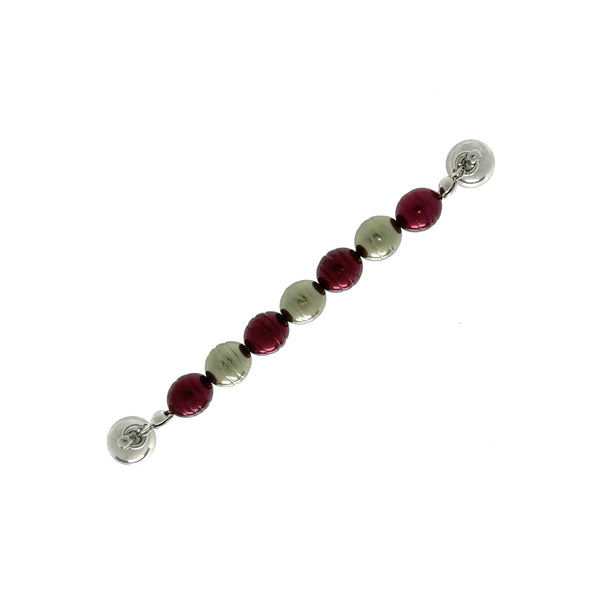 SET 3- 25% OFF! ORANGE GEOMETRIC PALM BUTTONED TOP + BURGUNDY SHELL PEARL TASSEL + BESPOKE BURGUNDY/OLIVE SHELL PEARL CONNECTOR FLASH SALE