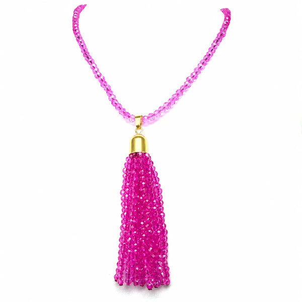 Tassel - FUCHSIA Crystal Maria Nicola