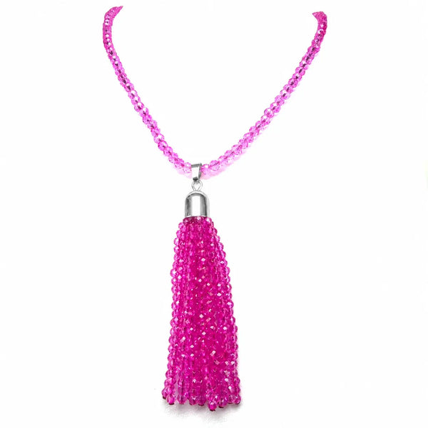 Tassel - FUCHSIA Crystal Maria Nicola
