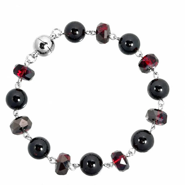 LONGER Bracelet Link - DARK GARNET RYAN