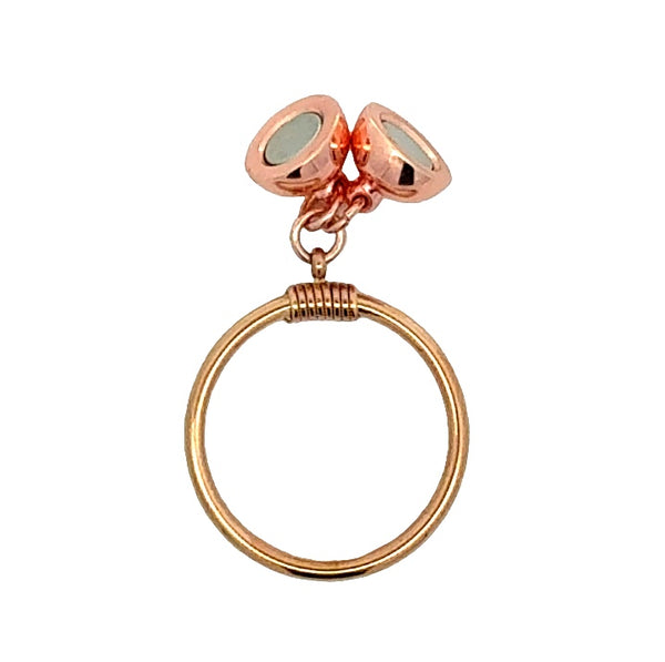 Pendant -  Hanging Glasses Ring Maria Nicola