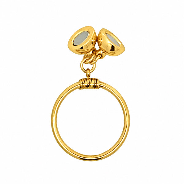 Pendant -  Hanging Glasses Ring Maria Nicola