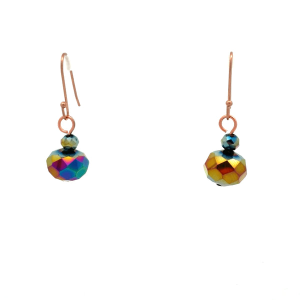 Short Earrings - Harlequin Crystal Maria Nicola